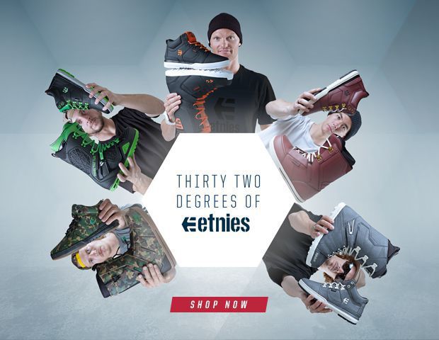 ThirtyTwo Degrees Collection with etnies